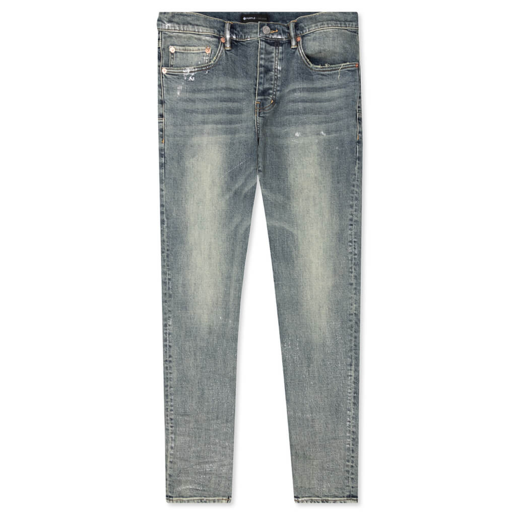 P001 - Light Indigo Metallic Silver