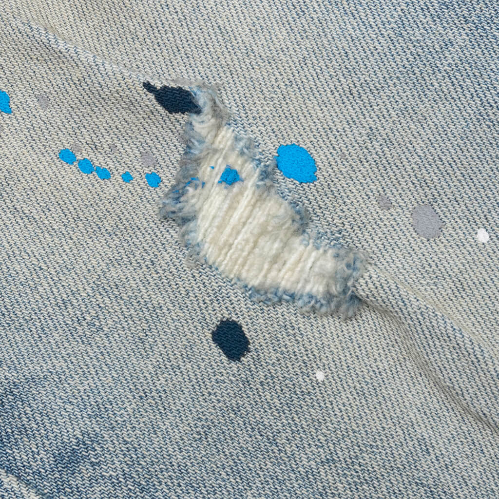 P001 - Light Indigo Painter Jean