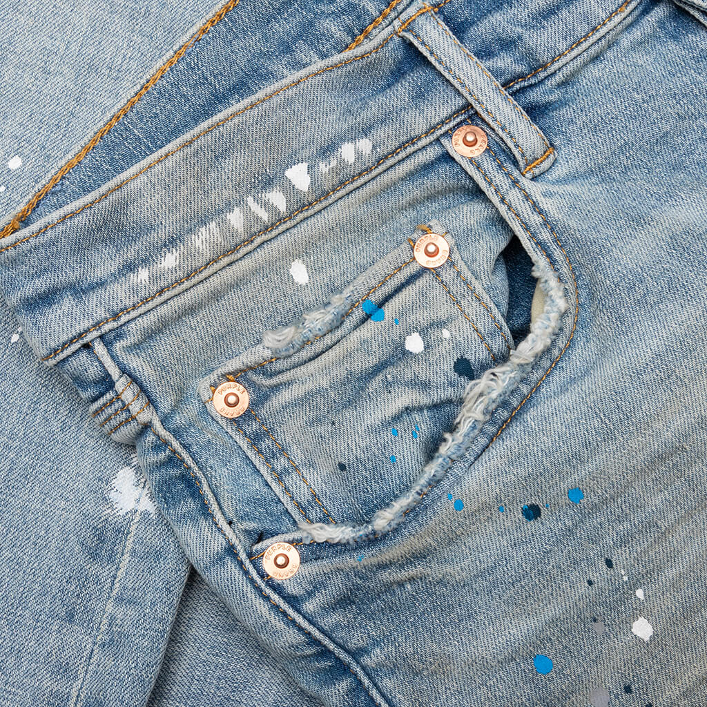 P001 - Light Indigo Painter Jean