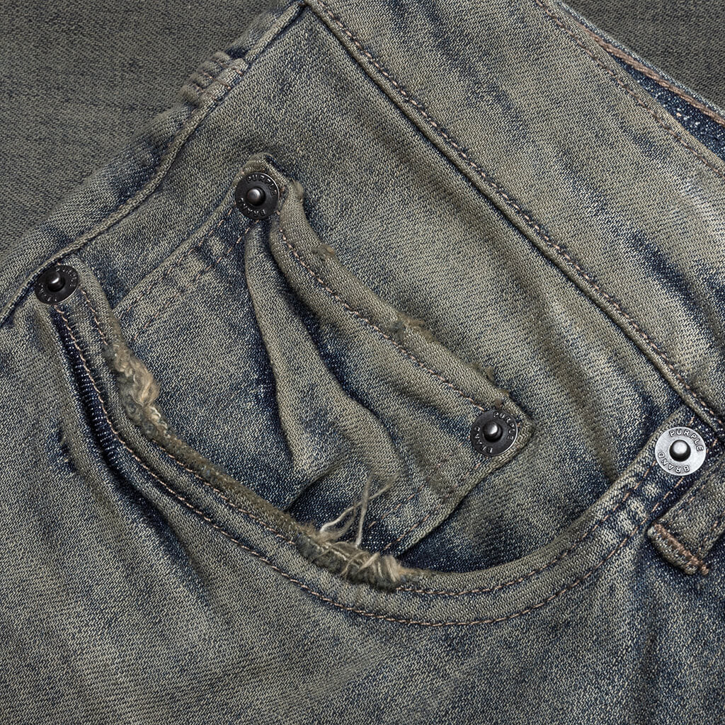 P001 - Overdyed Slate Indigo