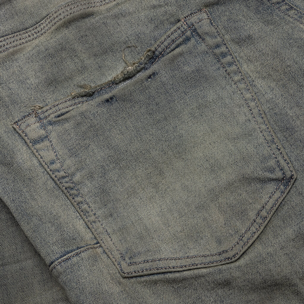 P001 - Overdyed Slate Indigo
