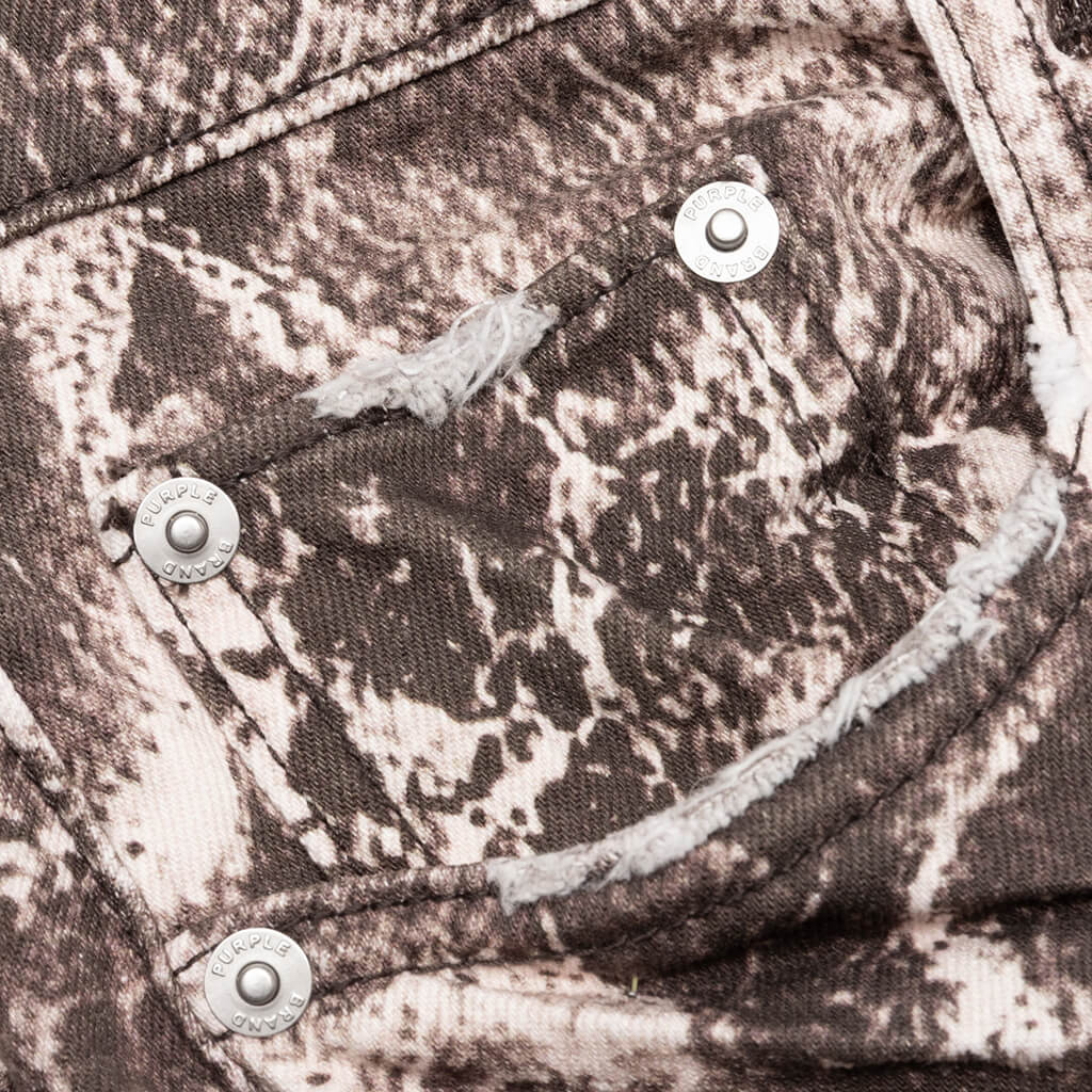 P001 - Printed Denim Stone B
