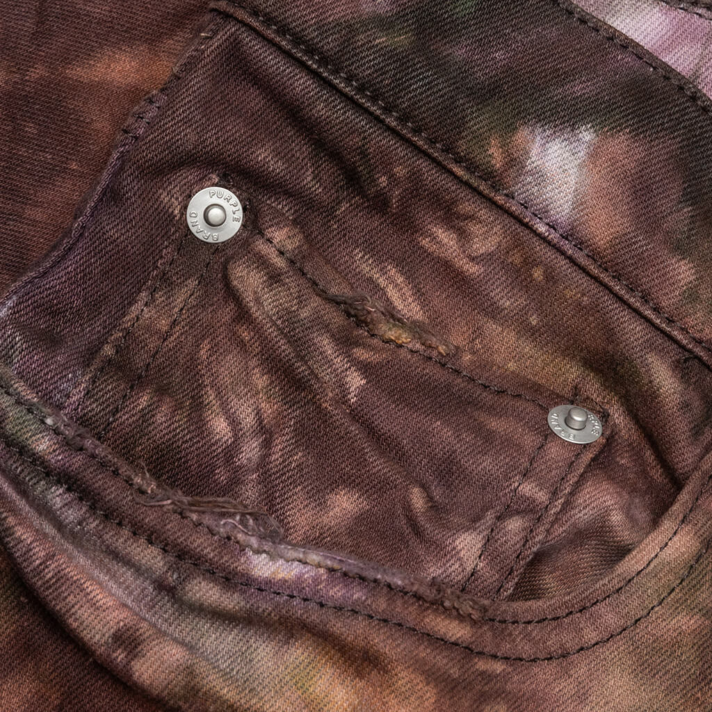 P001 - Rusted Multi Color White