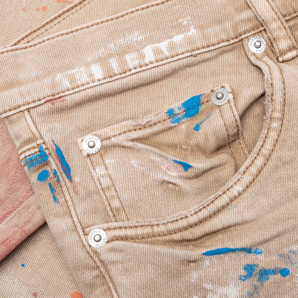 P001 - Sandstone Paint Splatter
