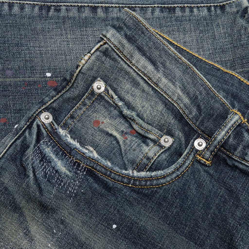 P001 - Vintage Indigo Repair Dirty Paint