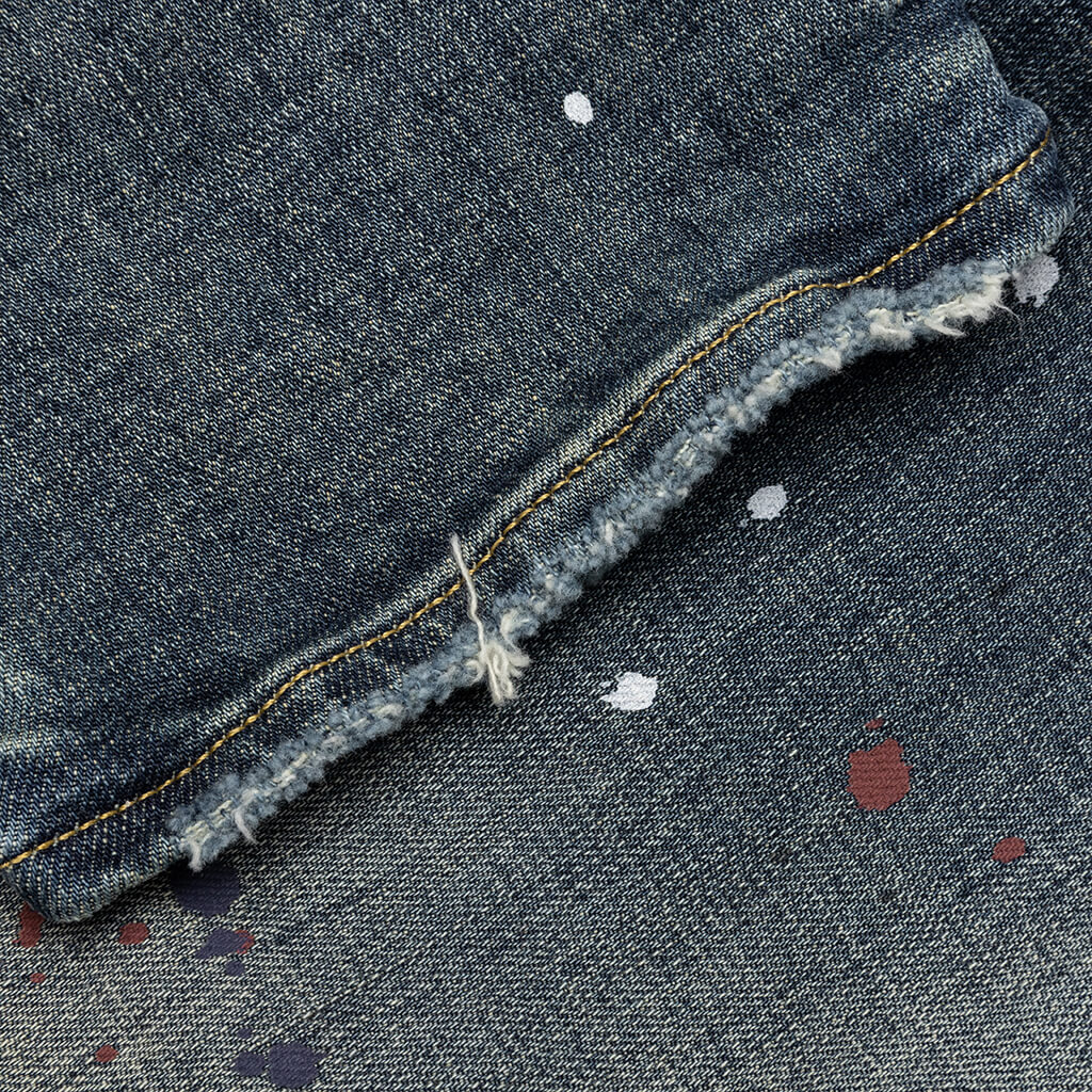 P001 - Vintage Indigo Repair Dirty Paint
