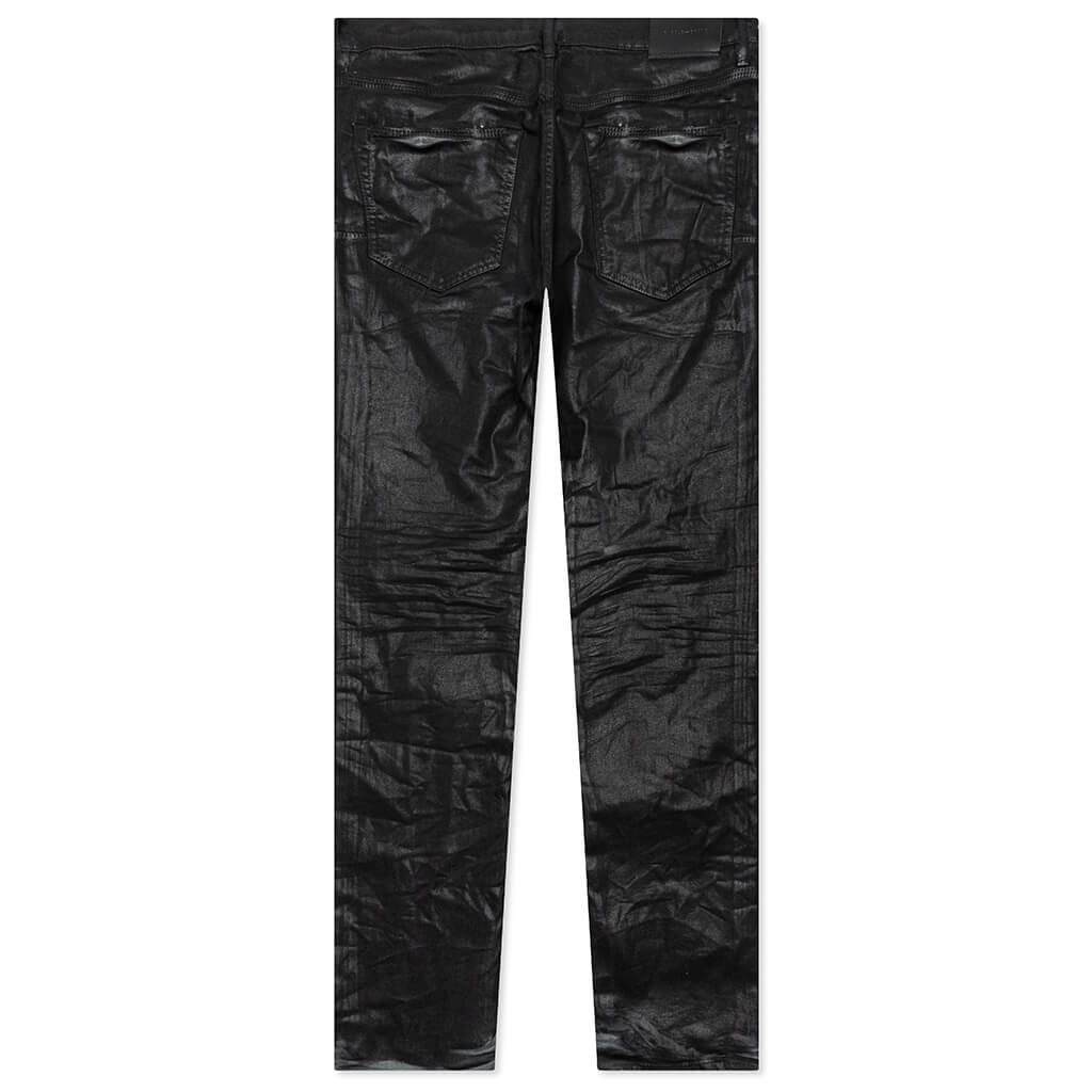 Purple Denim P001 - Worn Grey Black Coated