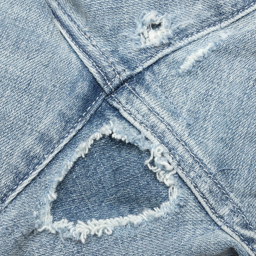 P001 - Worn Light Indigo