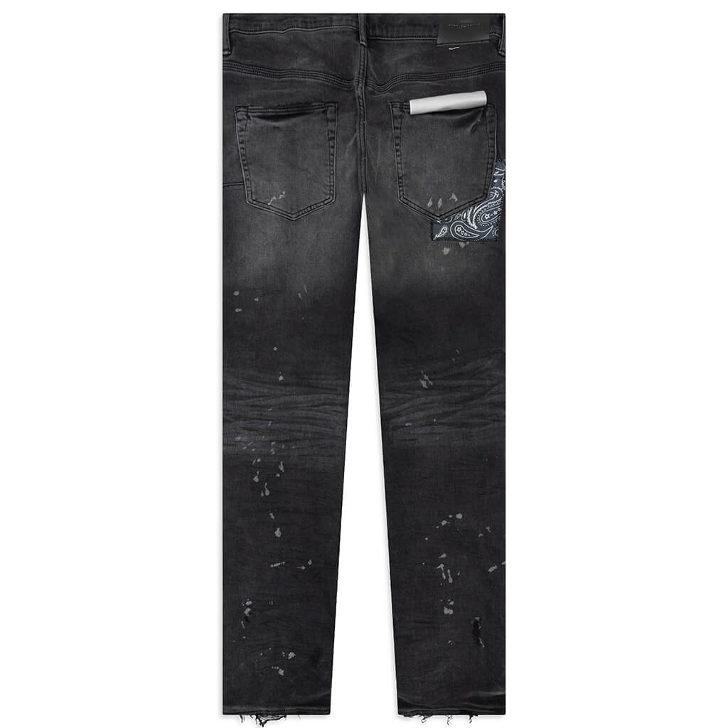 P002 - Bandana Patch Pocket Black