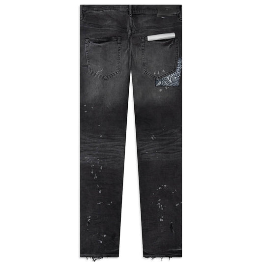 P002 - Bandana Patch Pocket Black