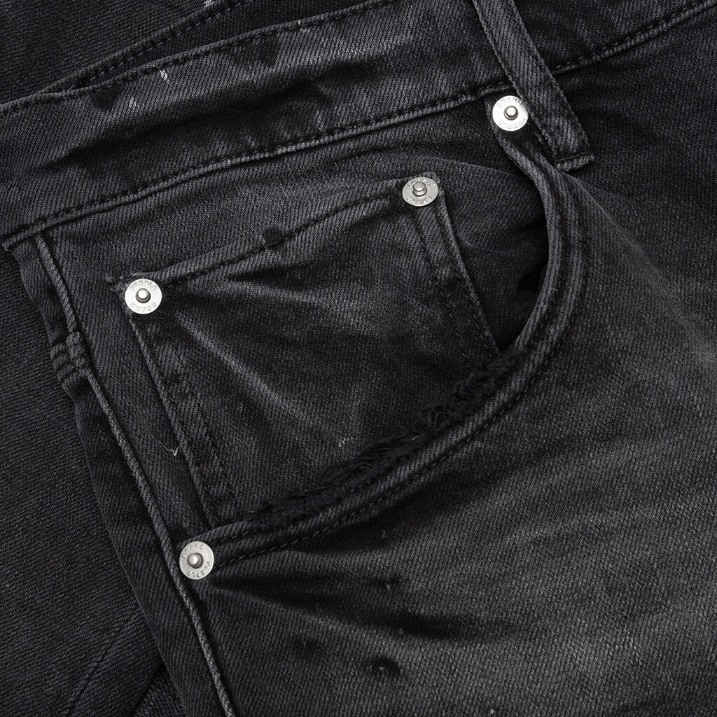 P002 - Bandana Patch Pocket Black