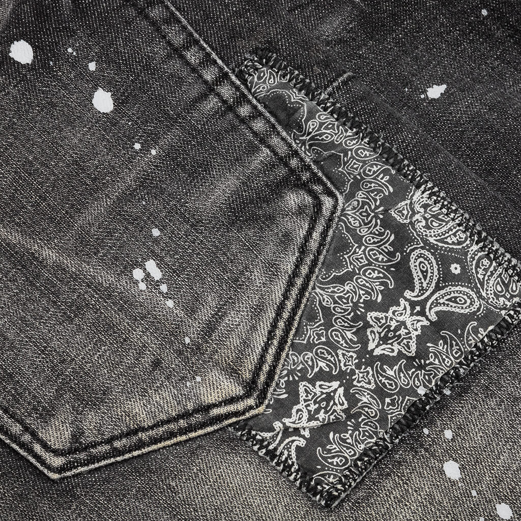 P002 - Bandana Patch Pocket Grey
