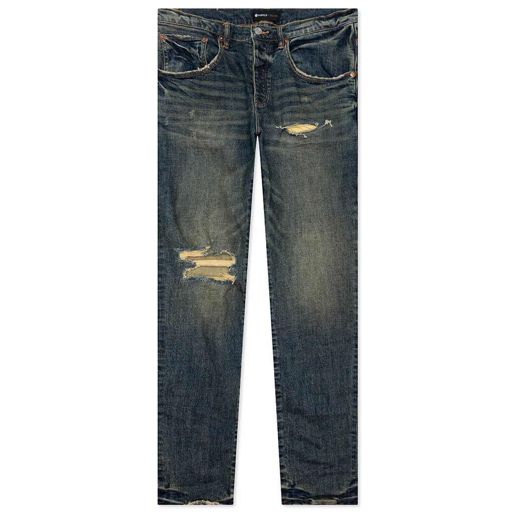 P002 - Distressed Dirty Indigo Blowout