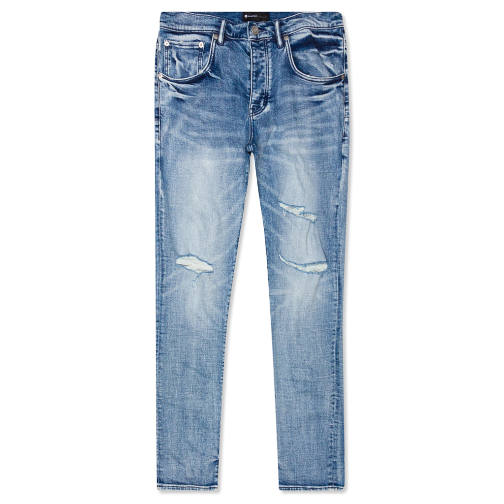 P002 - Faded Blue Tonal Distress