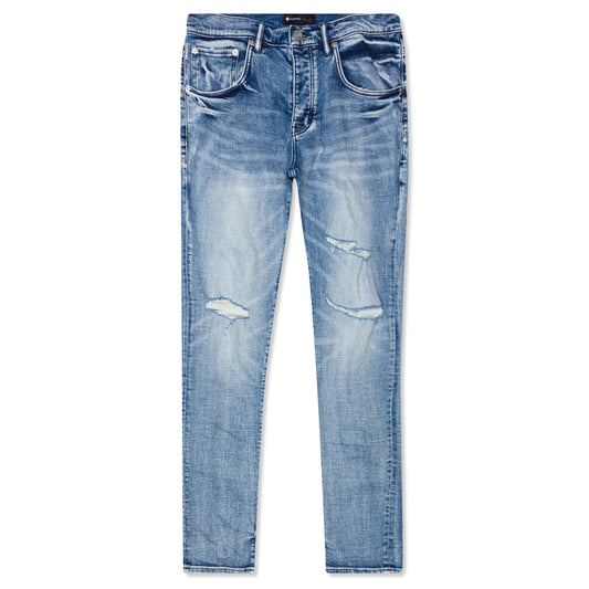 P002 - Faded Blue Tonal Distress
