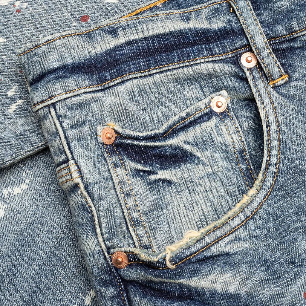 P002 - Vintage Spotted Indigo