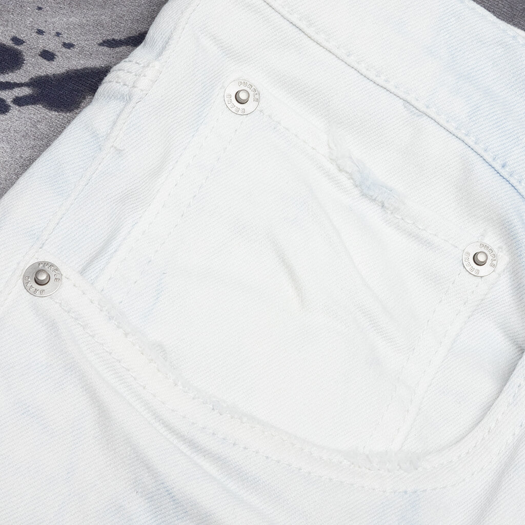 P002 - White Coated Dark Hem