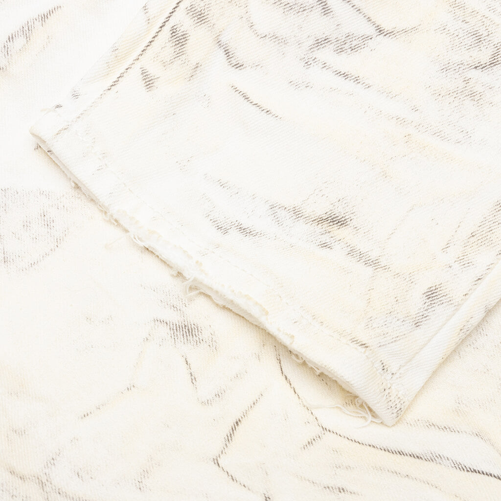 P002 - White Dirty Resin Blowout