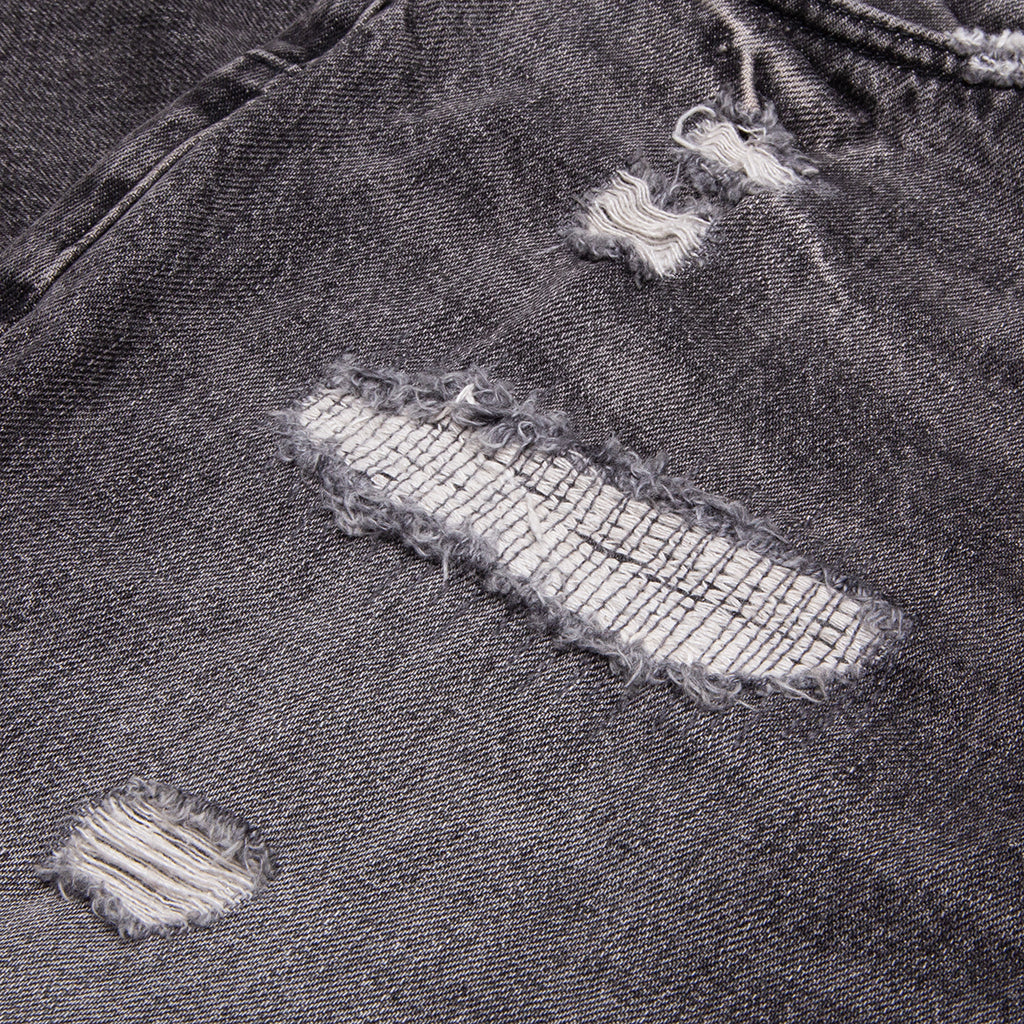 P003 - Black Vintage Distress