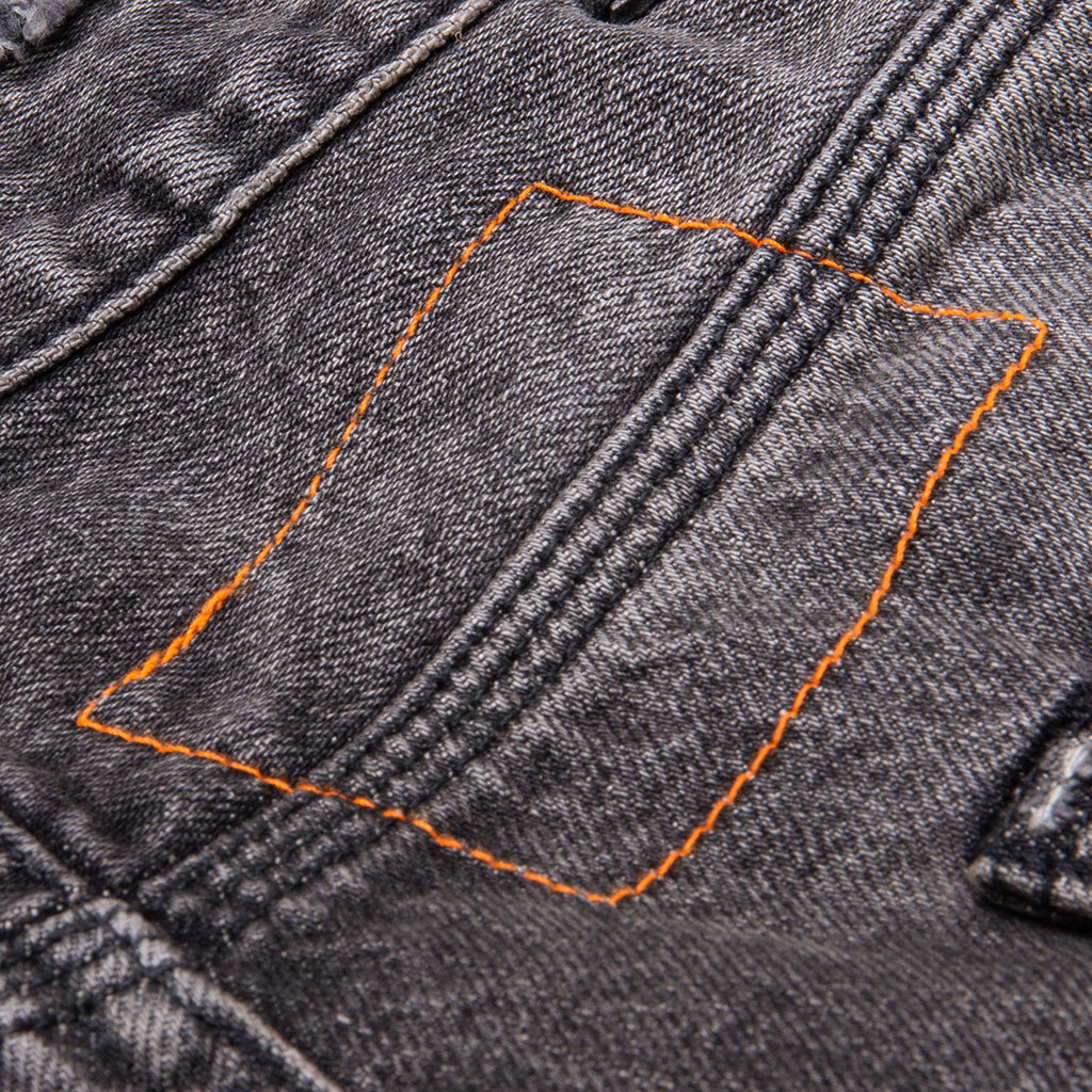 P003 - Black Vintage Distress