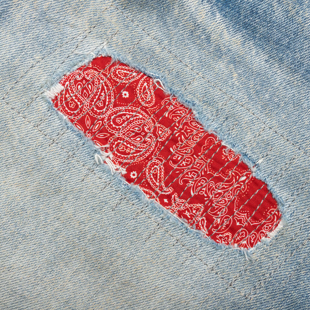 P020 - Bandana Patchwork Indigo