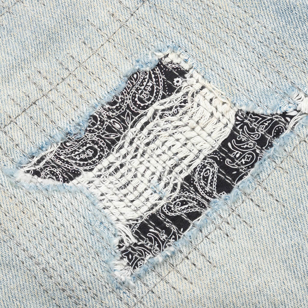 P020 - Bandana Patchwork Indigo