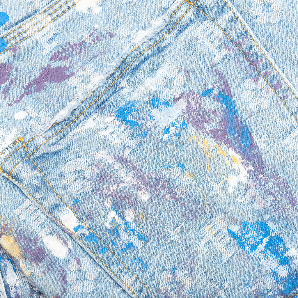 P020 - Paint Over Light Bleach Jacquard Monogram