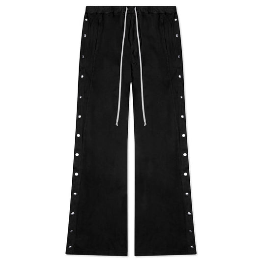 Brushed Jersey Pusher Pants - Black