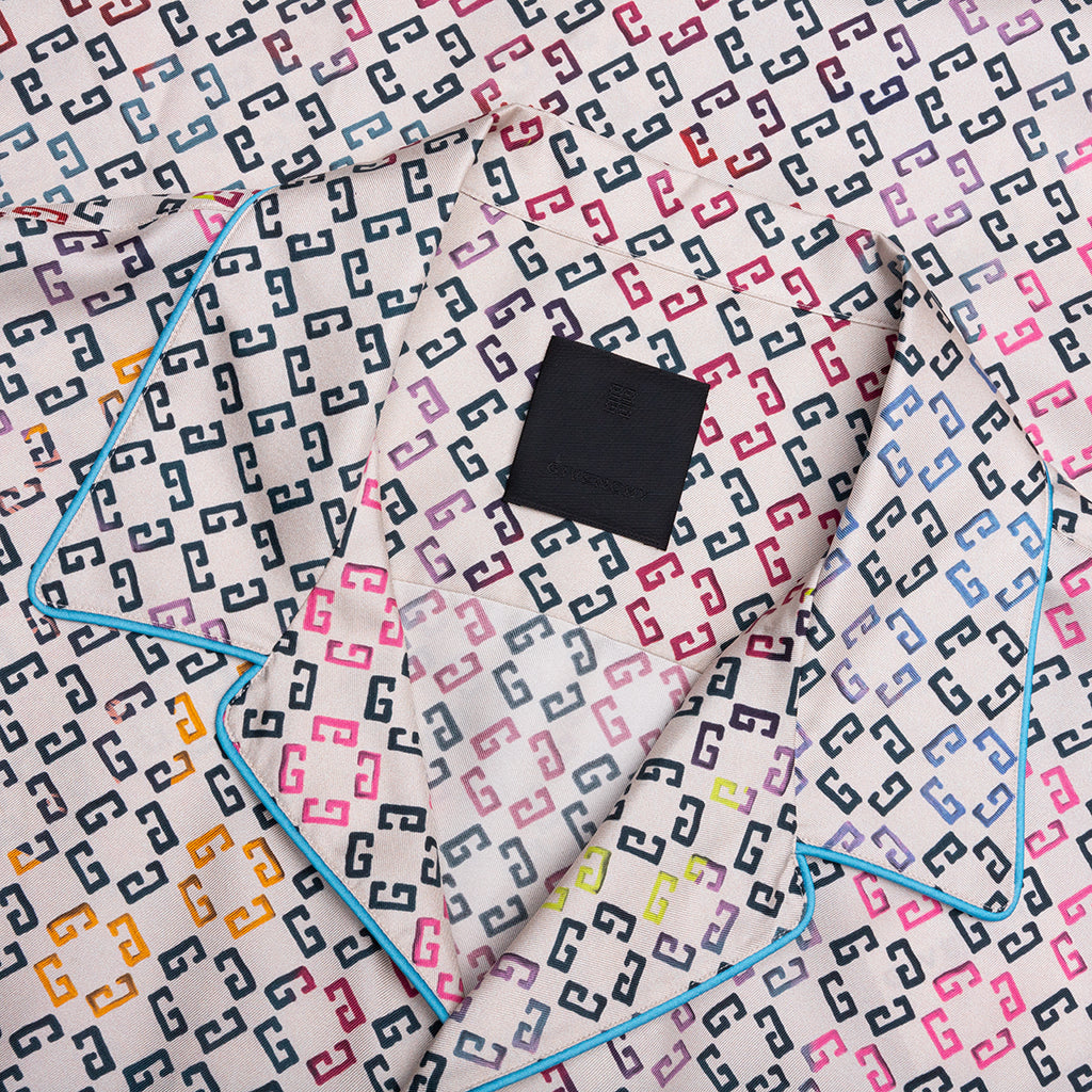 Monogram 72 Silk Pyjamas Shirt - Multicolored