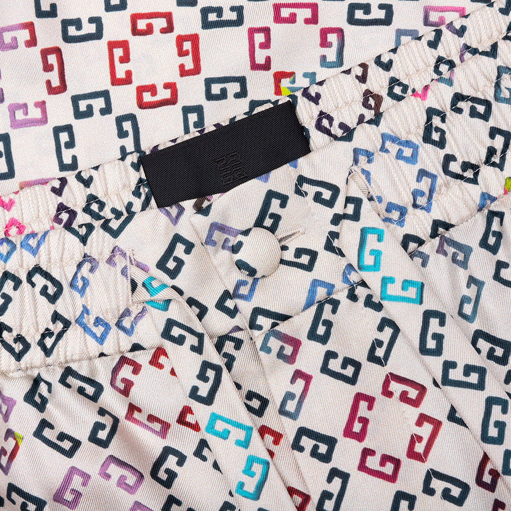 Monogram 72 Silk Pyjamas Shorts - Multicolored