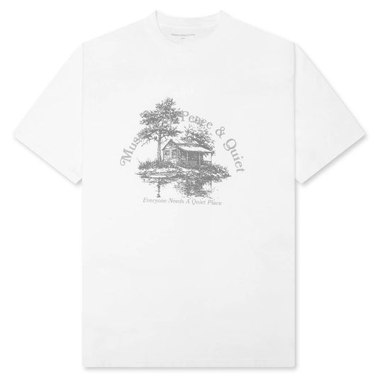 Quiet Place T-Shirt - White