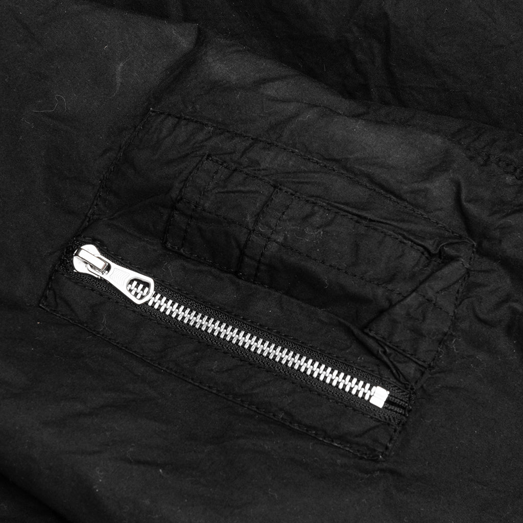 Quilted Bomber Waxed - Black