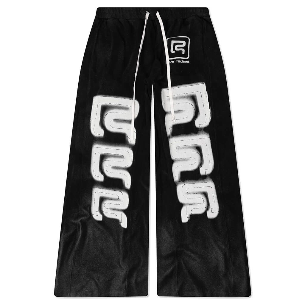R Logo Faster Flight - Mechanic Black