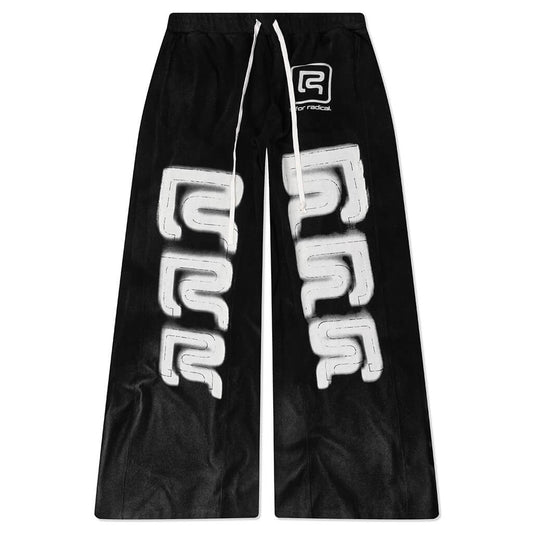 R Logo Faster Flight - Mechanic Black