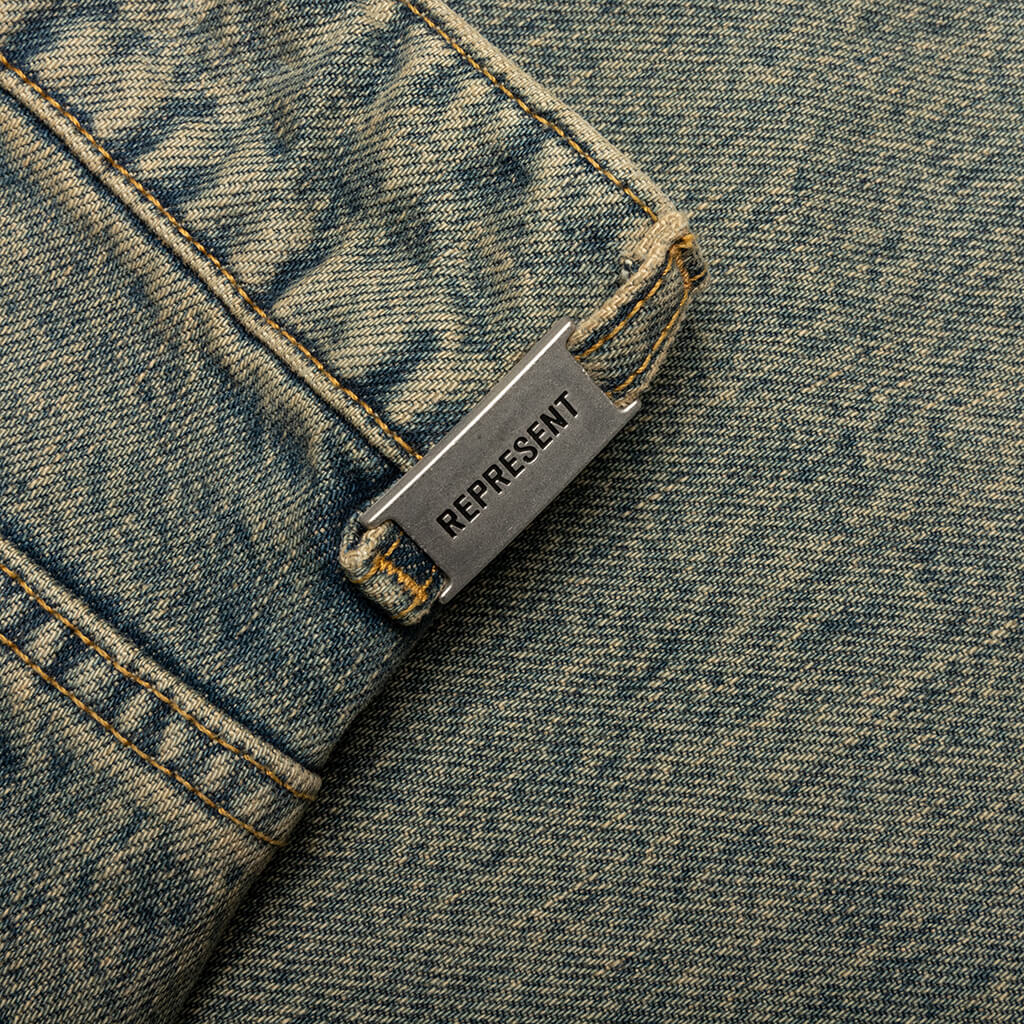 R3 Baggy Denim - Blue Cream