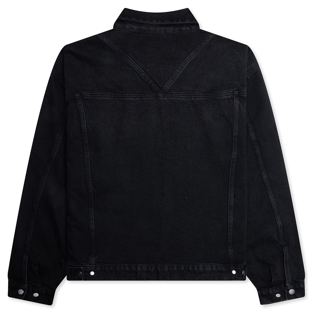 R4 Denim Jacket - Black
