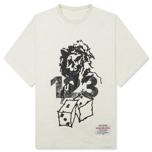 RIVINGTON roi Rebis x Feature I Must Win Tee - Vintage White