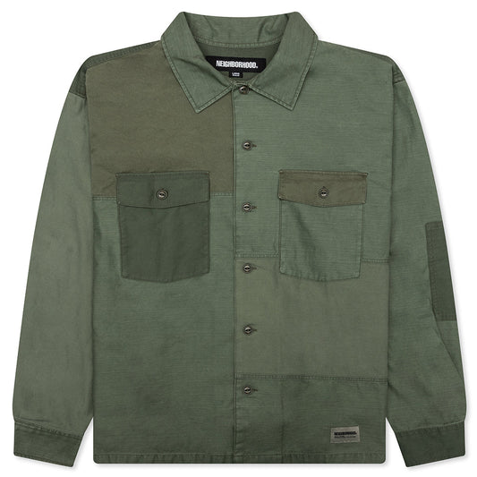 RM Utility Shirt LS - Olive Drab