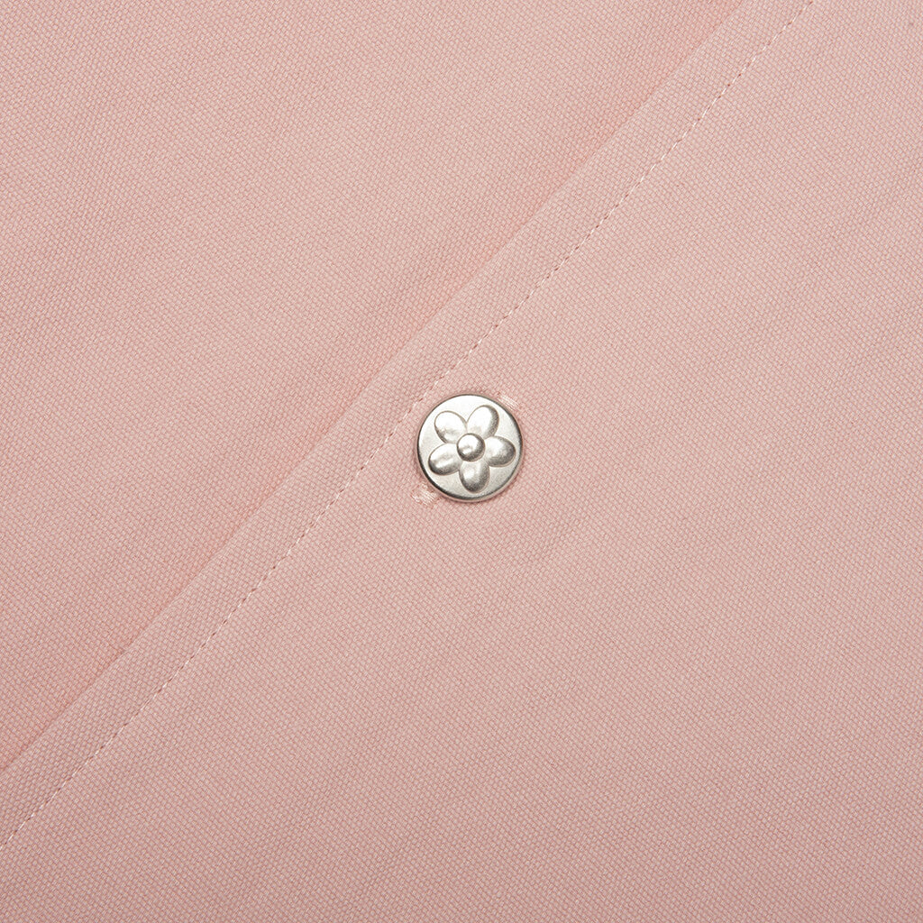 Rabbit Work Button Shirt - Pink