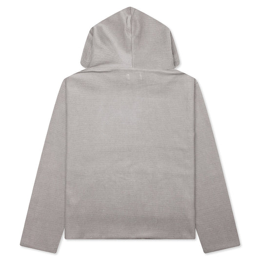 Race Herringbone Hoodie - Stone