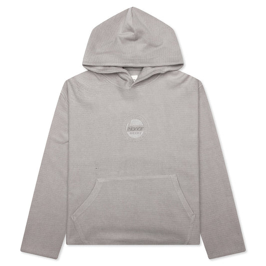 Race Herringbone Hoodie - Stone