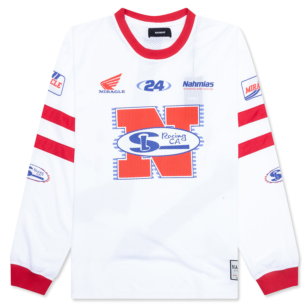 Racing Mesh Jersey - White