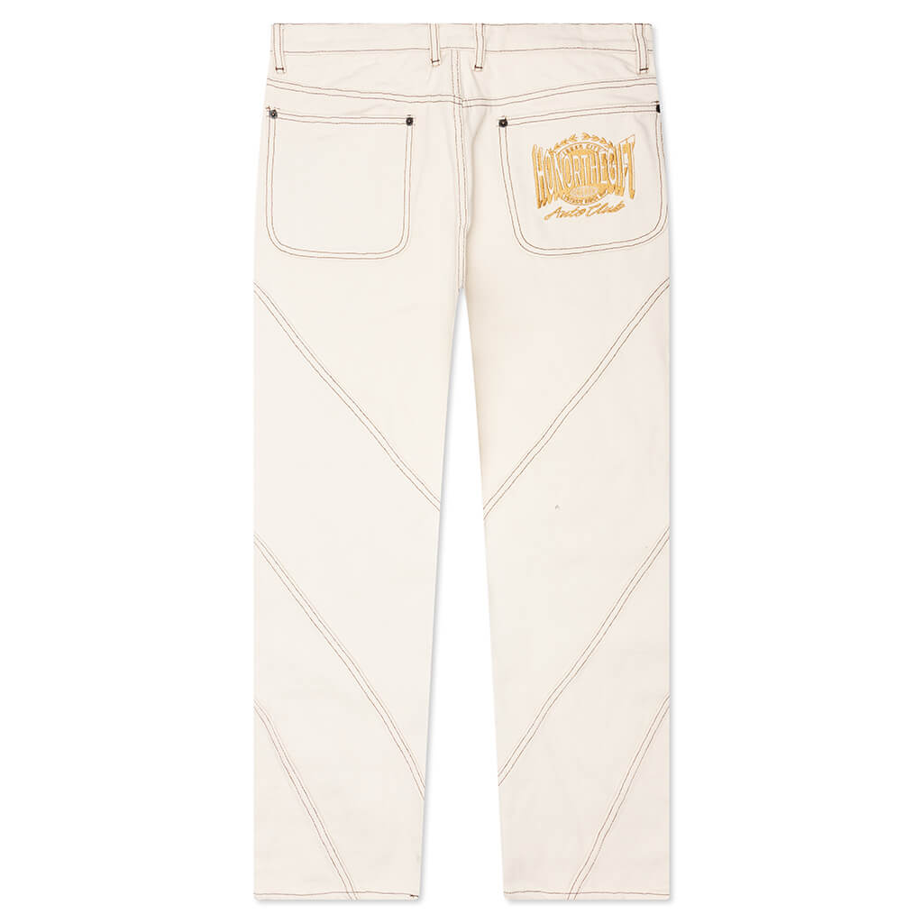 Racing Panel Pant - Bone