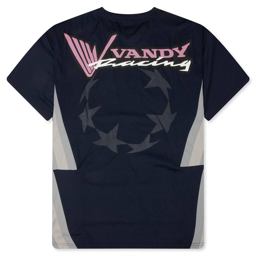 Racing Jersey Tee - Navy