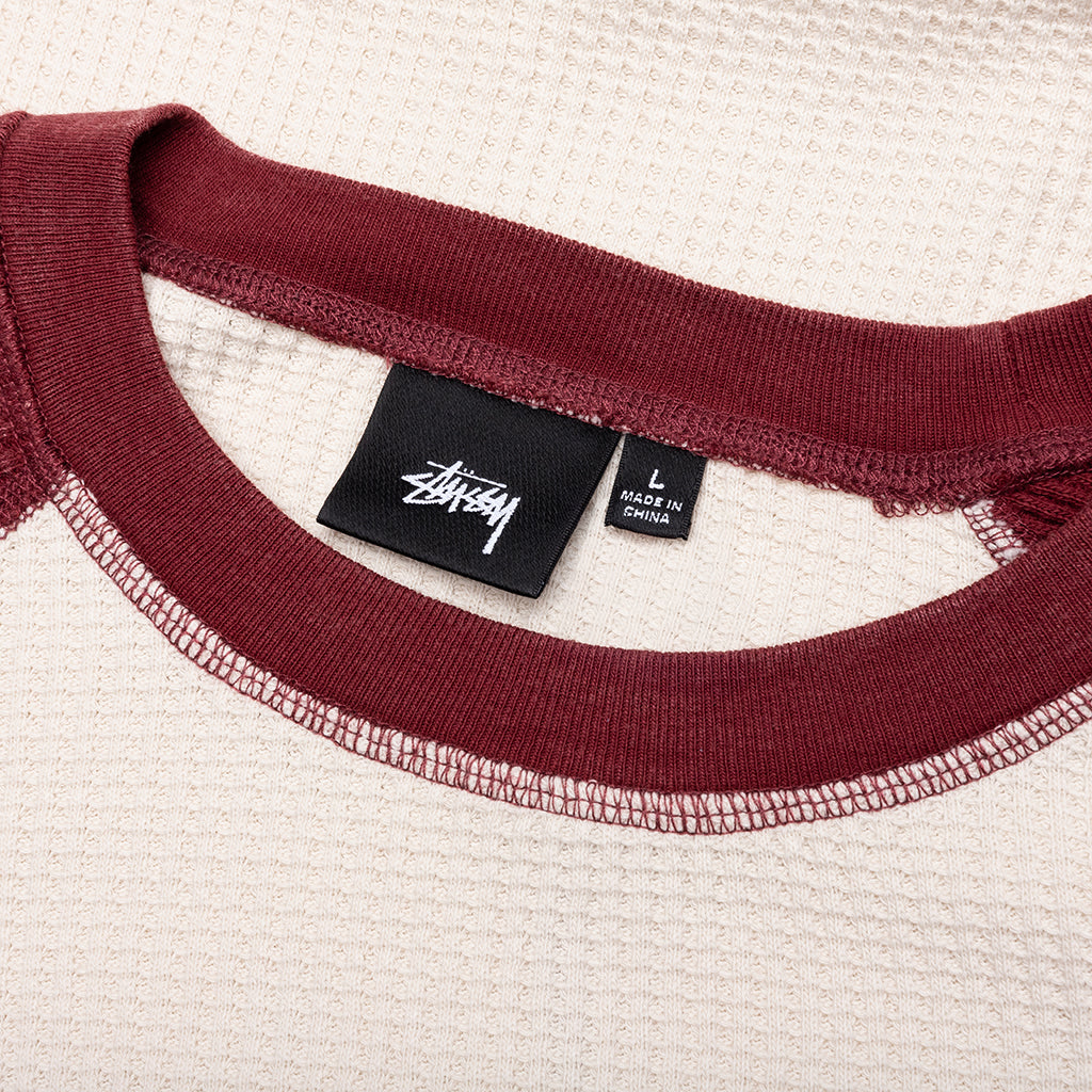 Raglan Thermal 2 Tone - Off White