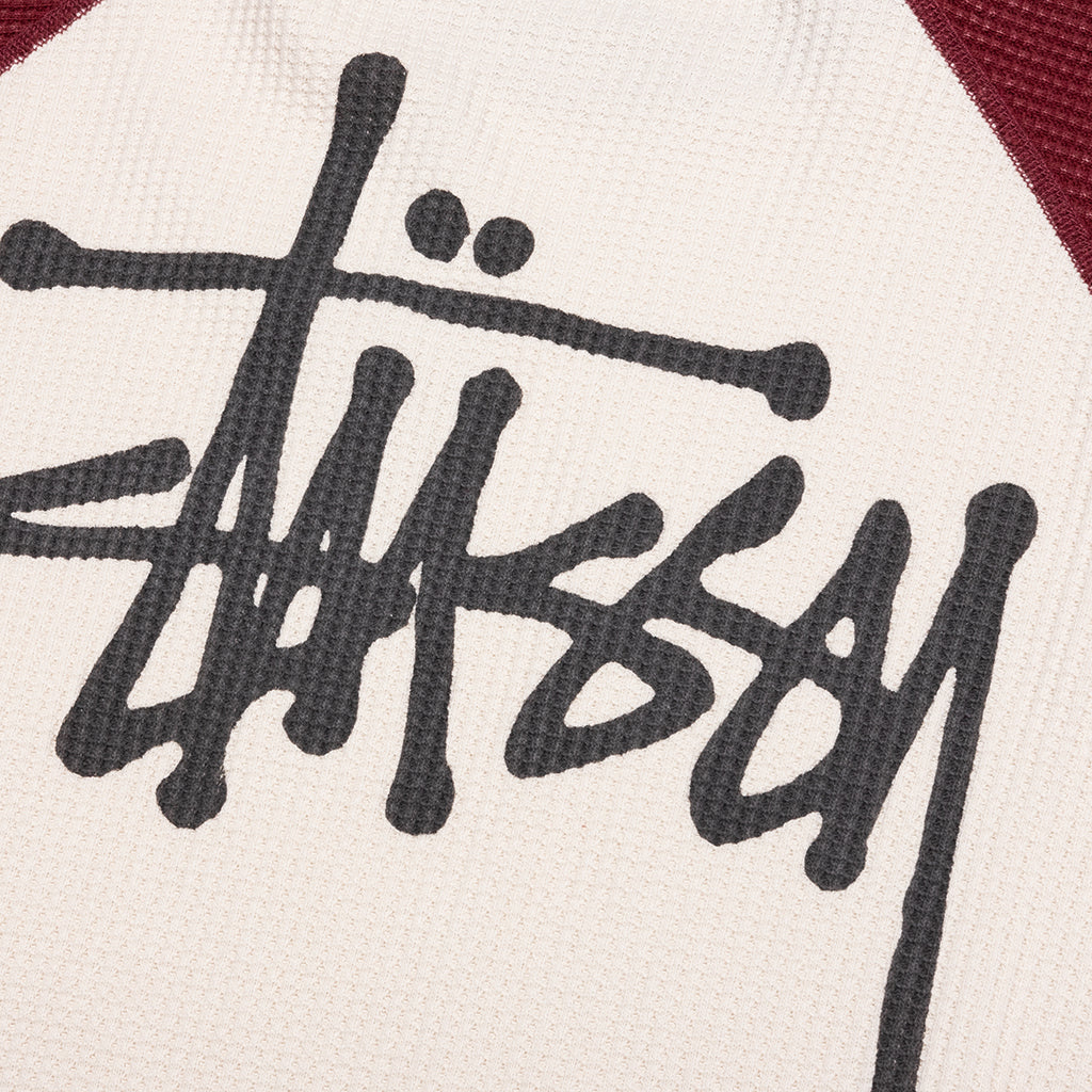 Raglan Thermal 2 Tone - Off White