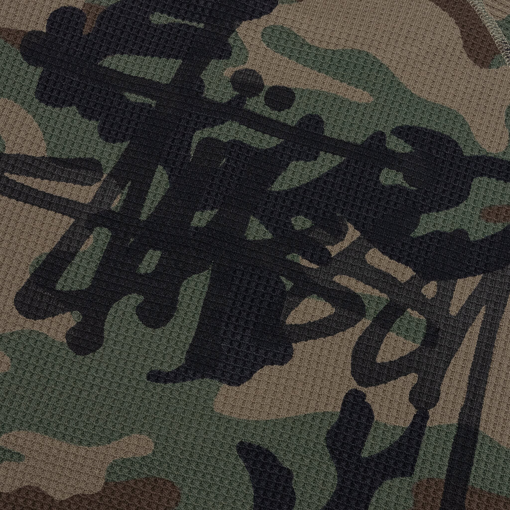 Raglan Thermal Basic Stock - Woodland Camo