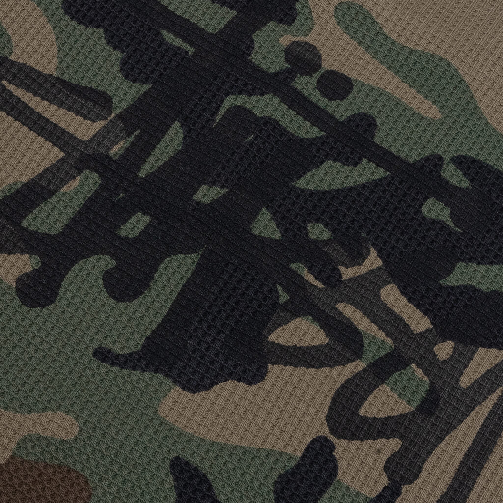 Raglan Thermal Basic Stock - Woodland Camo