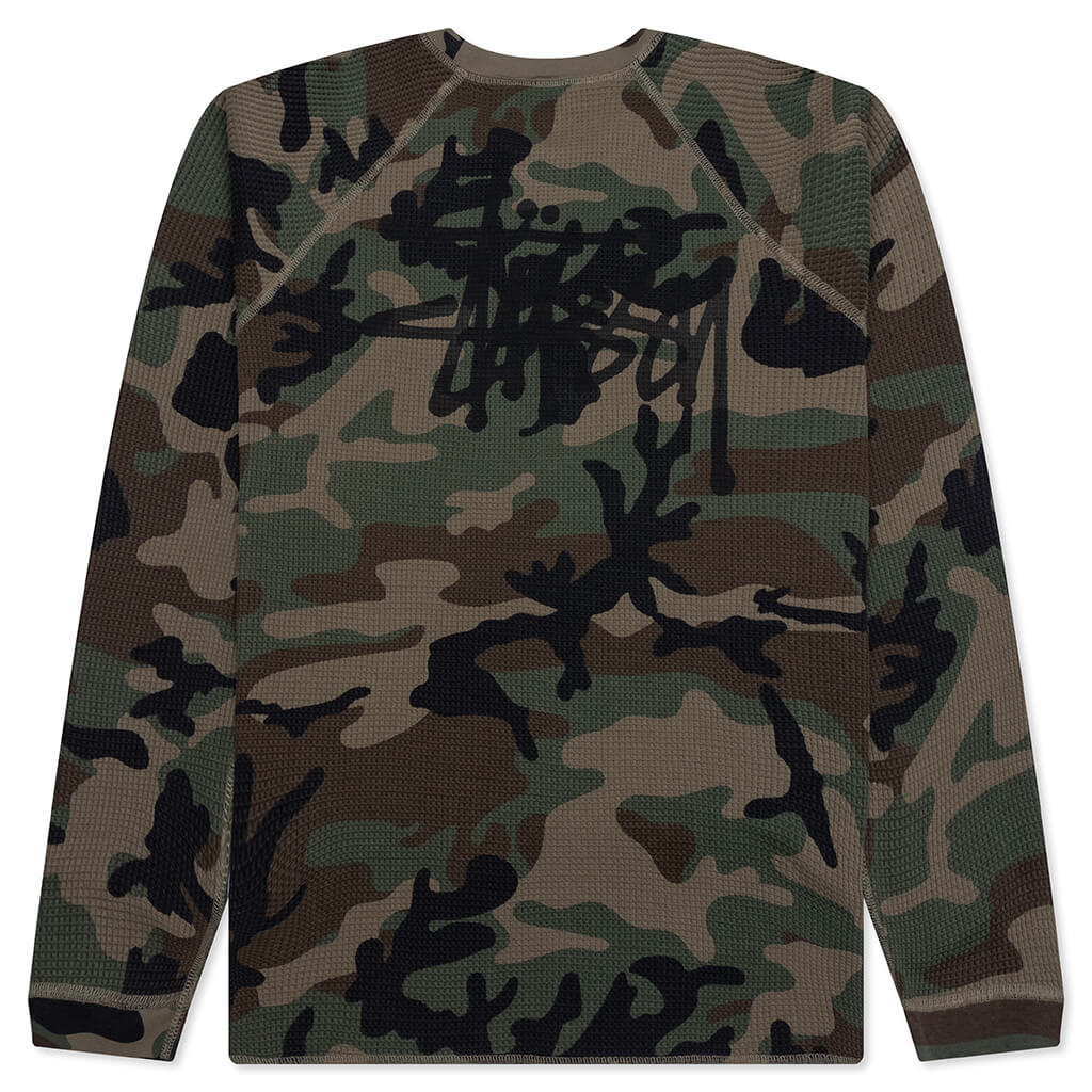 Raglan Thermal Basic Stock - Woodland Camo