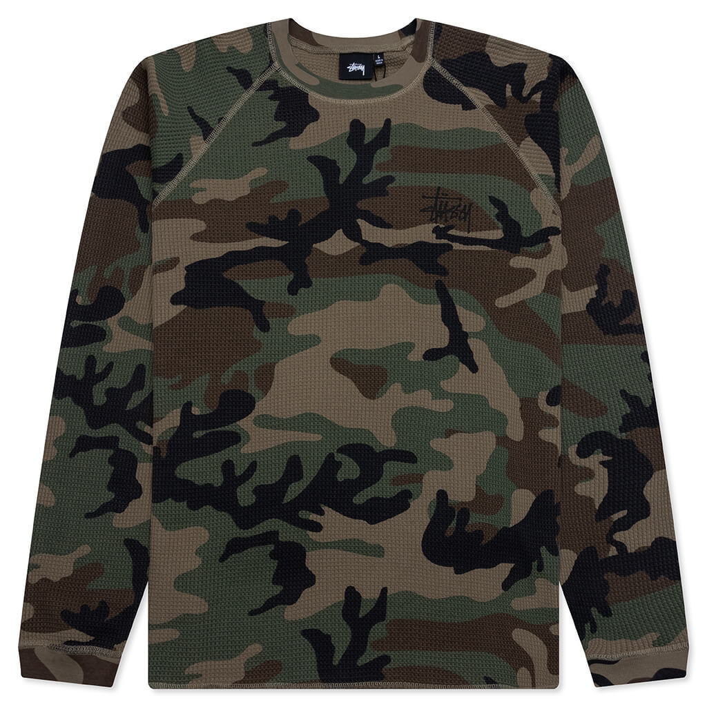 Raglan Thermal Basic Stock - Woodland Camo